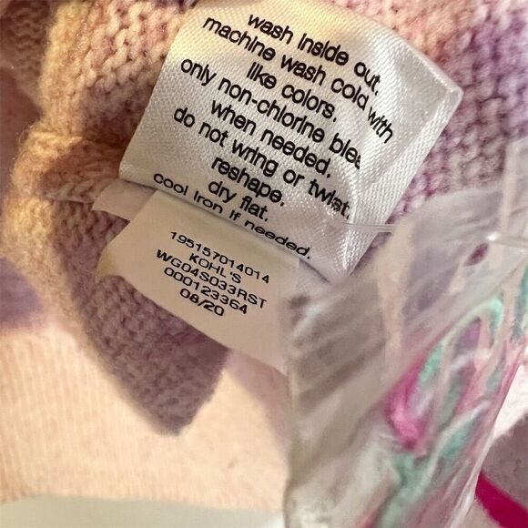 Elizabeth and James Women's XXL Pink Striped Pullover Sweater Barbiecore - Picture 5 of 6